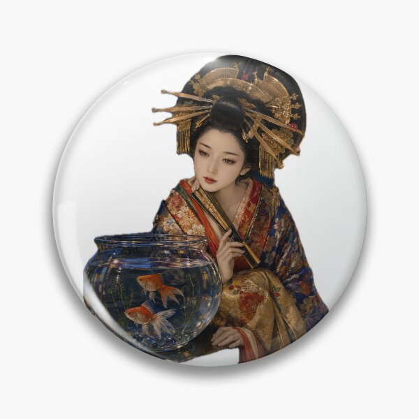 Item preview, Oiran & Goldfish Companion designed and sold by Mori-no-Akari.