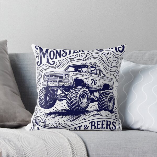 Item preview, Vintage monster truck design for fans designed and sold by UrbanTRIP.
