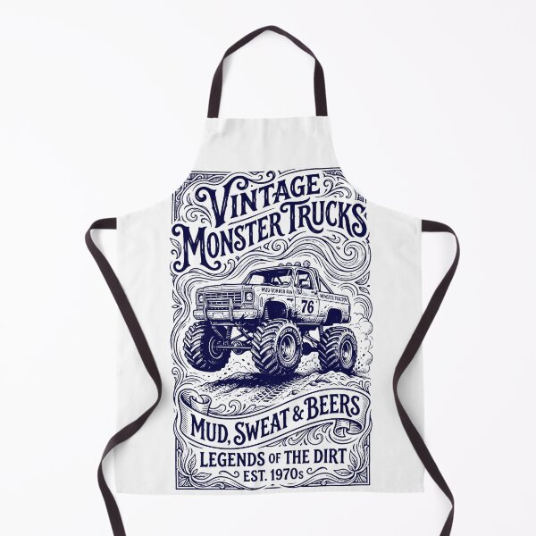Item preview, Vintage monster truck design for fans designed and sold by UrbanTRIP.