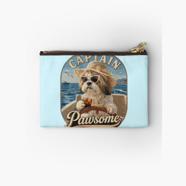 Item preview, Captain Pawsome – Shih Tzu Yacht Life designed and sold by PawsAndPallette .