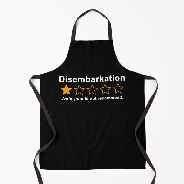 Item preview, Disembarkation Awful Would Not Recommend designed and sold by suhairee-studio.