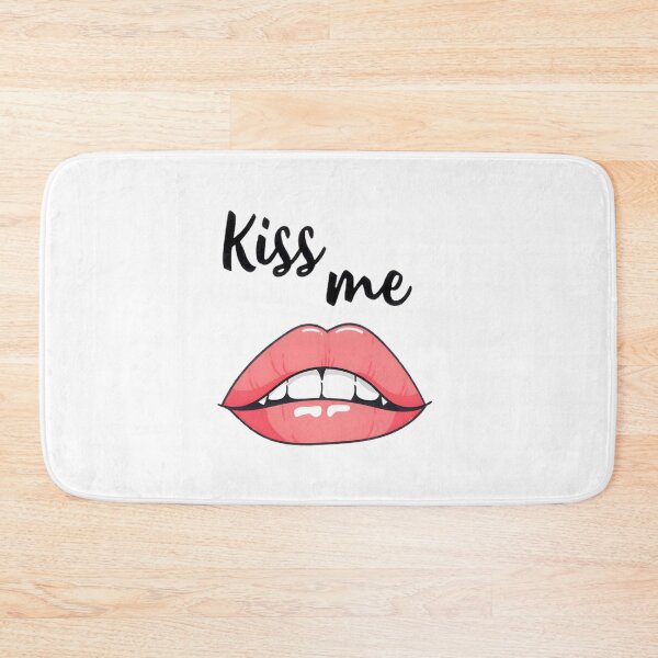 Item preview, Kiss Me Red Lips Mouth ⭐⭐⭐⭐⭐ designed and sold by ScribbledGuy.