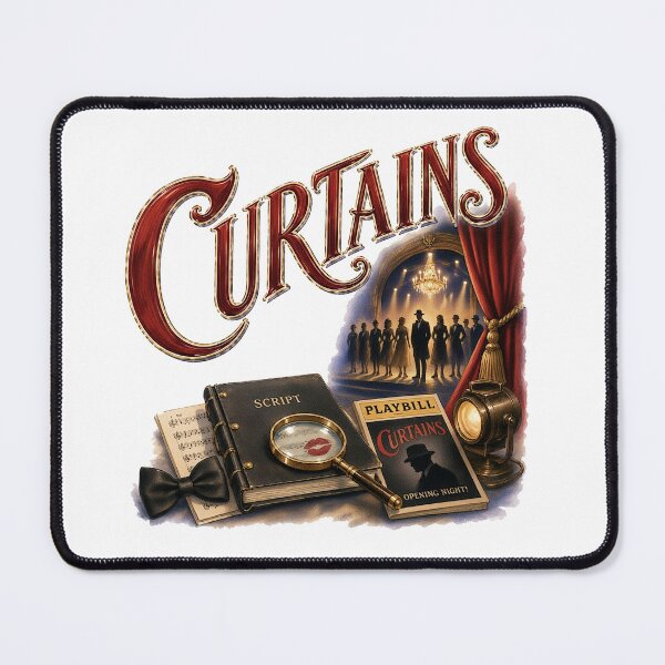 Item preview, Curtains the Muscial designed and sold by Lyric Vault - Rock on.