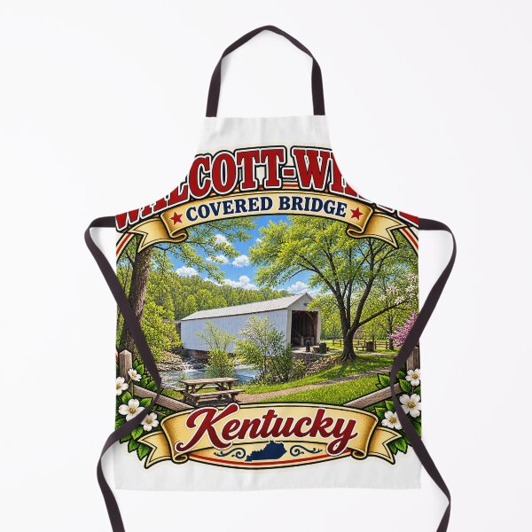 Item preview, Walcott-White Covered Bridge sticker designed and sold by gotucoveredart.