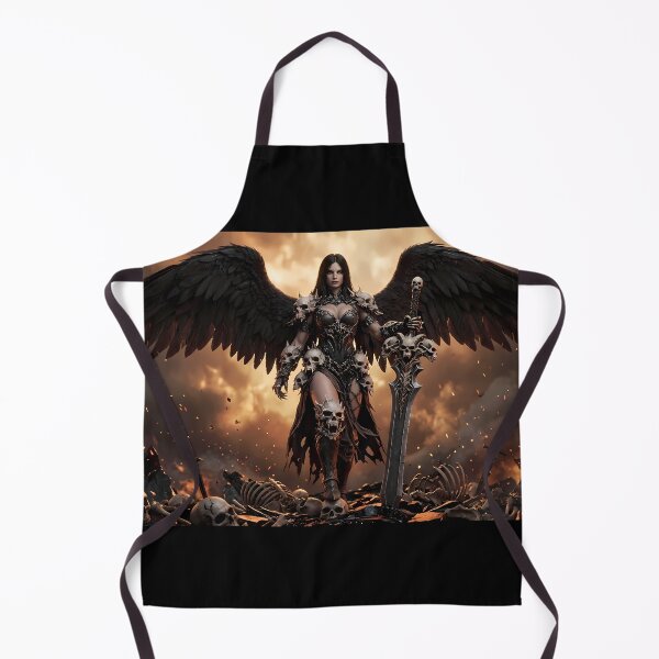 Item preview, Dark Fallen Angel Gothic Warrior designed and sold by GalleryBrisArt.