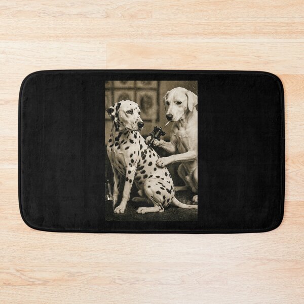 Item preview, Retro Dalmatian Dog Tattoo Artist Funny Meme designed and sold by hargisnamocho.