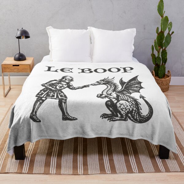 Item preview, Le Boop Meme Medieval Dragon Knight Design designed and sold by PartyFam.