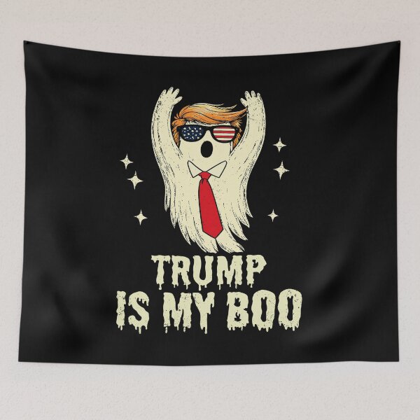 Item preview, Trump Ghost Halloween Trump is my Boo Party Spooky designed and sold by watanabeee.