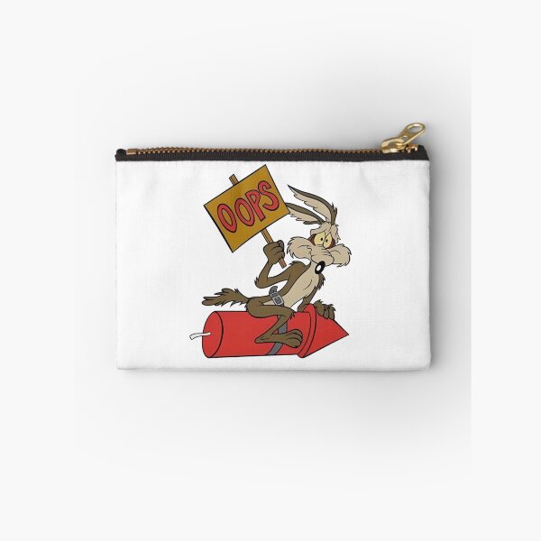 Item preview, Looney Tunes Wile E Coyote Riding Acme Rocket Oops Sign designed and sold by sauruscreated.