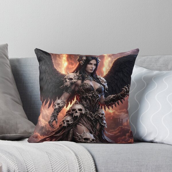 Item preview, Dark Fallen Angel Gothic Warrior designed and sold by GalleryBrisArt.