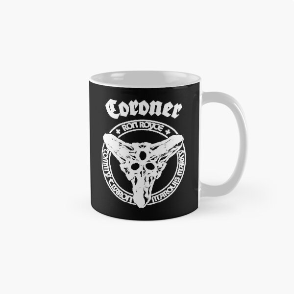 Item preview, Coroner Thrash Metal Circular Symbol designed and sold by ODELUNITY.