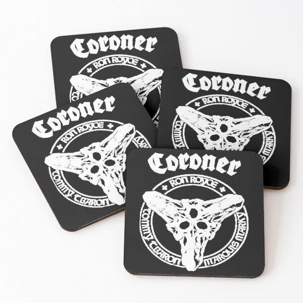 Item preview, Coroner Thrash Metal Circular Symbol designed and sold by ODELUNITY.