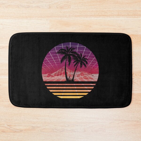 Item preview, Modern Retro 80S Outrun Sunset Palm Tree Silhouette - Original designed and sold by ambrialau-rie.