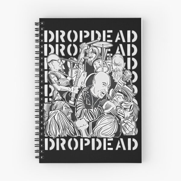 Item preview, Black And White Cartoon Musician Group Screaming designed and sold by ZloppyDesign.