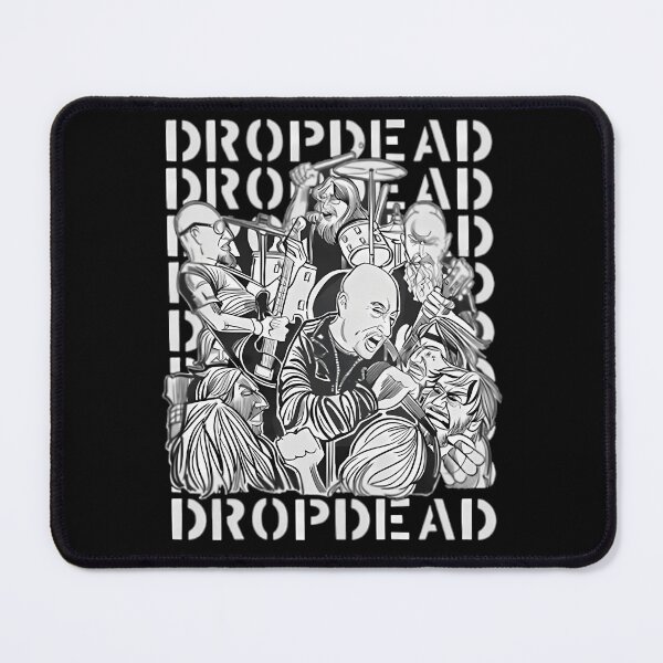 Item preview, Black And White Cartoon Musician Group Screaming designed and sold by ZloppyDesign.
