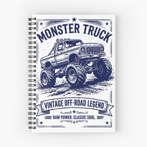 Item preview, Vintage monster truck design for fans #4 designed and sold by UrbanTRIP.