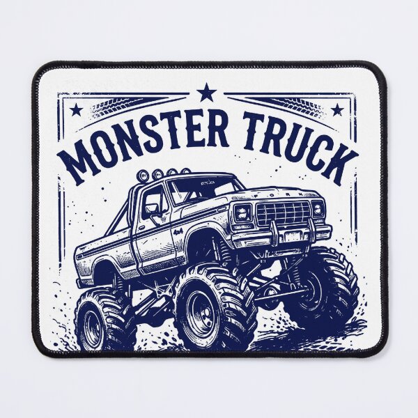 Item preview, Vintage monster truck design for fans #4 designed and sold by UrbanTRIP.