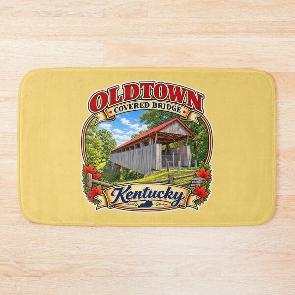 Item preview, Oldtown Covered Bridge sticker designed and sold by gotucoveredart.