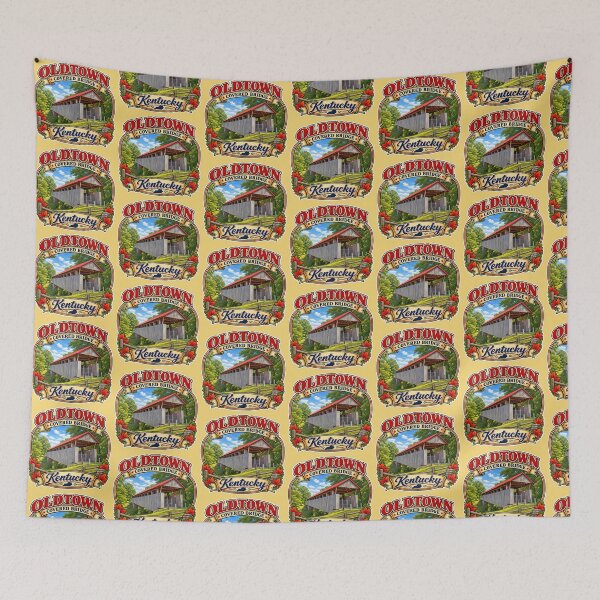 Item preview, Oldtown Covered Bridge sticker designed and sold by gotucoveredart.