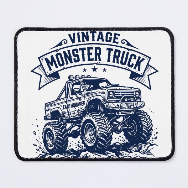 Item preview, Vintage monster truck design for fans #5 designed and sold by UrbanTRIP.
