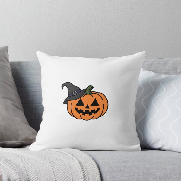 Item preview, Spooky Jack O lantern Wearing a Witches Hat designed and sold by andreastunner.