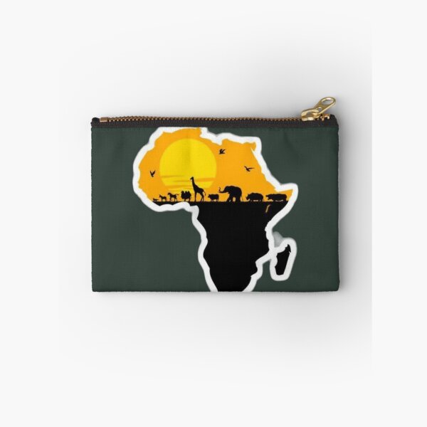 Item preview, Africa Safari Map — African Heritage & Wild Roots designed and sold by Aisha Creates.