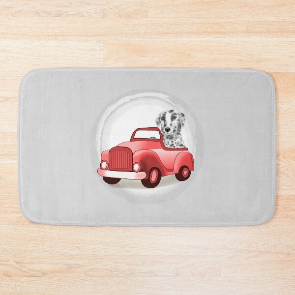 Item preview, Dalmatian Dog Driving Car designed and sold by artmuvz.