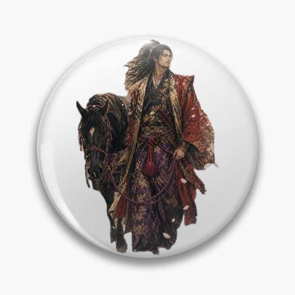 Item preview, Lone Samurai & Black Warhorse designed and sold by Mori-no-Akari.