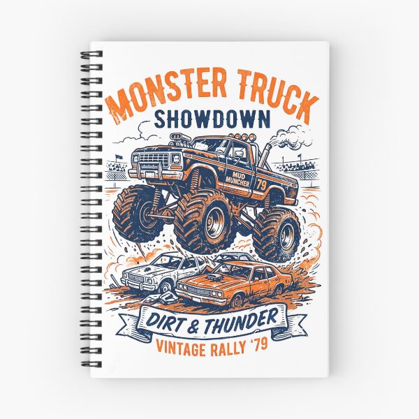 Item preview, Vintage monster truck design for fans #8 designed and sold by UrbanTRIP.
