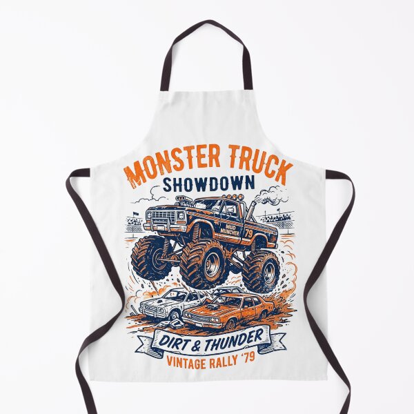 Item preview, Vintage monster truck design for fans #8 designed and sold by UrbanTRIP.
