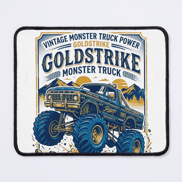 Item preview, Vintage monster truck design for fans #9 designed and sold by UrbanTRIP.