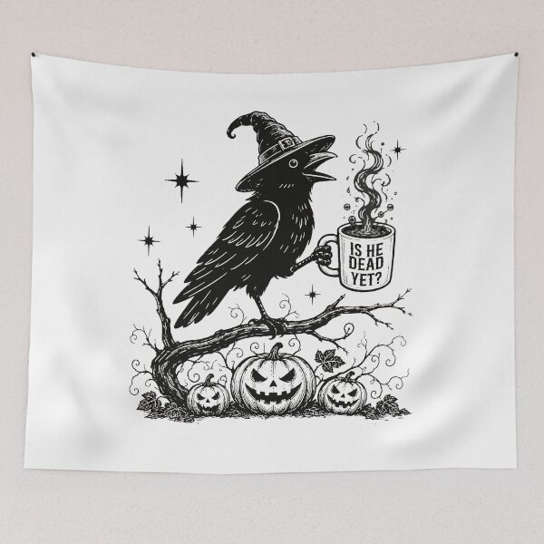 Item preview, is He Vintage Dead Yet Dark Crow Raven Bird designed and sold by watanabeee.
