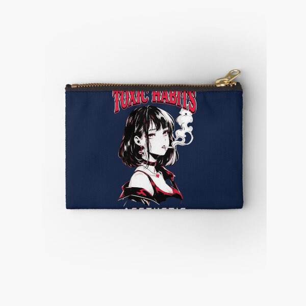 Item preview, Toxic Habits Aesthetic Anime Girl designed and sold by fredcoleman.