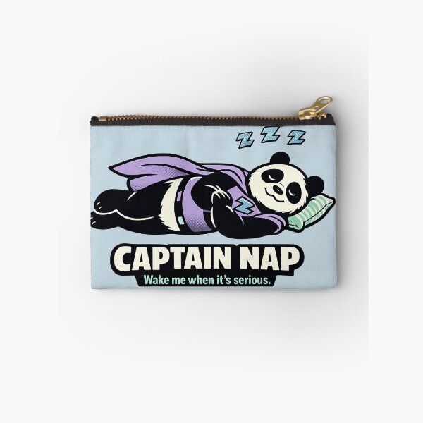 Item preview, Captain Nap – Wake Me When It's Serious designed and sold by KungPowUnicorn.