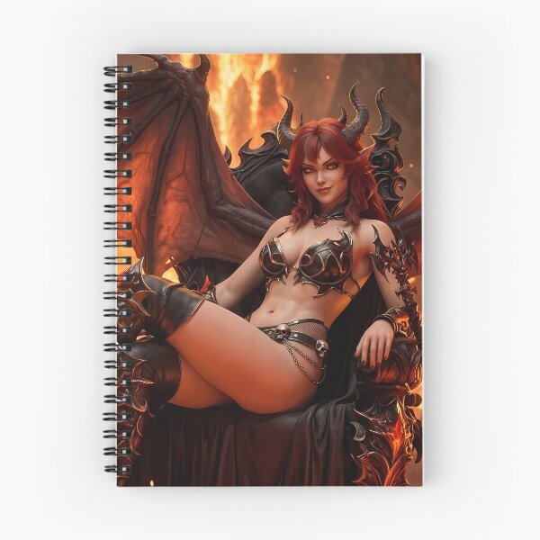 Item preview, Red Demon Queen Fiery Throne Underworld designed and sold by GalleryBrisArt.