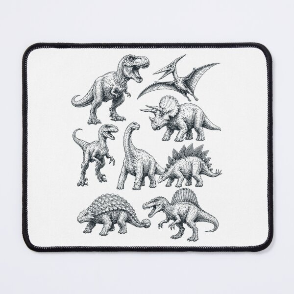 Item preview, Vintage Dinosaur Collection Prehistoric Animals designed and sold by MO DESIGNS.