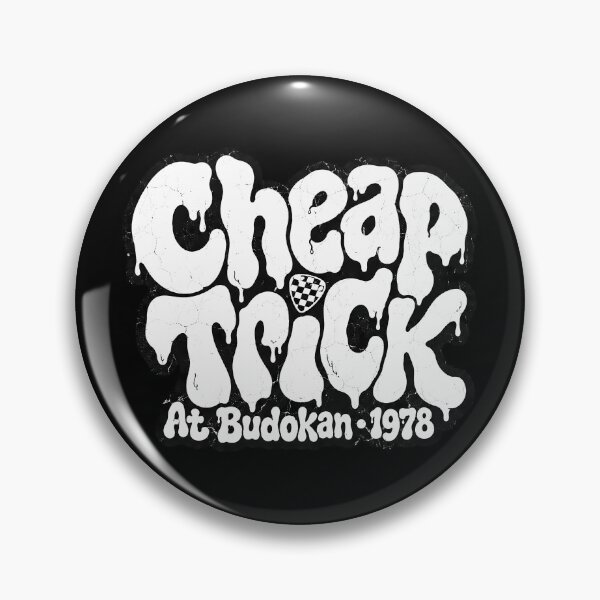 Item preview, Cheap Trick Live At Budokan 1978 Melting Bubble Typography designed and sold by JMS-Artvintage.