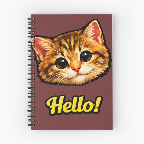 Item preview, Adorable Kitten saying Hello! designed and sold by SeanTee.