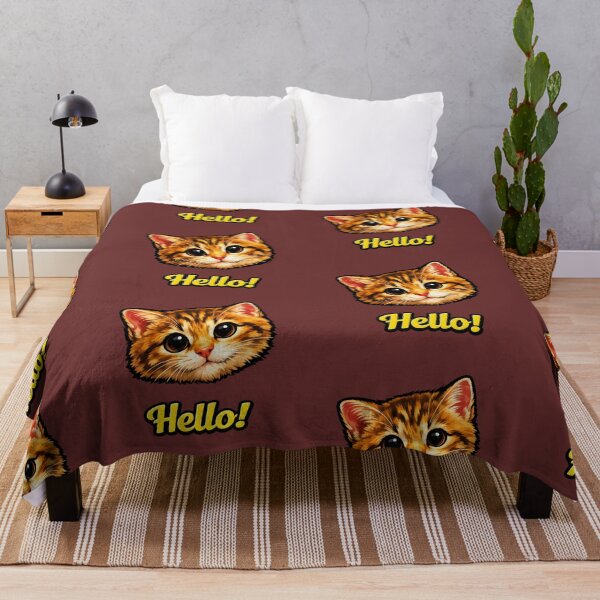 Item preview, Adorable Kitten saying Hello! designed and sold by SeanTee.