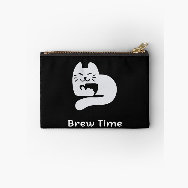 Item preview, Brew Time | Espresso Yourself Cats | Minimalist Coffee Cat designed and sold by ContigoART.