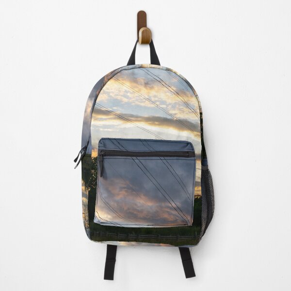 Item preview, Sunset Sky Over Electric Power Lines designed and sold by KillNFuel.