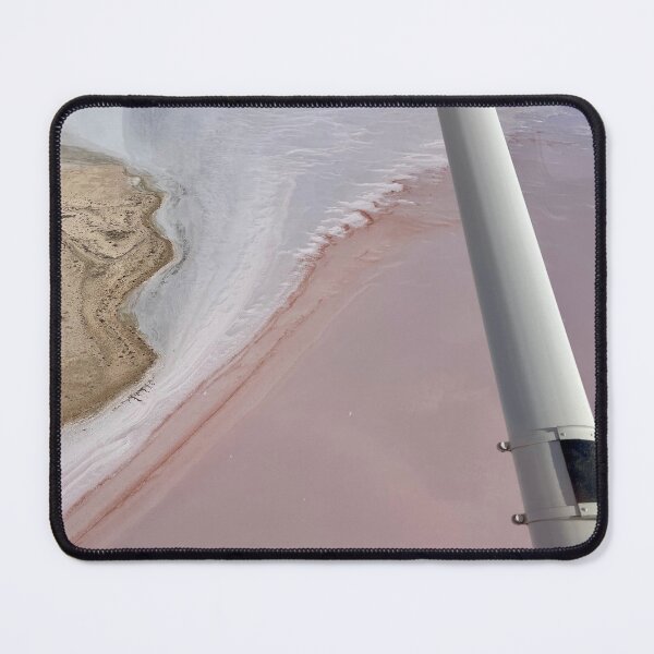 Item preview, Lake Eyre from the Cockpit — Pink Salt Lake Aerial designed and sold by BushPilotLens.