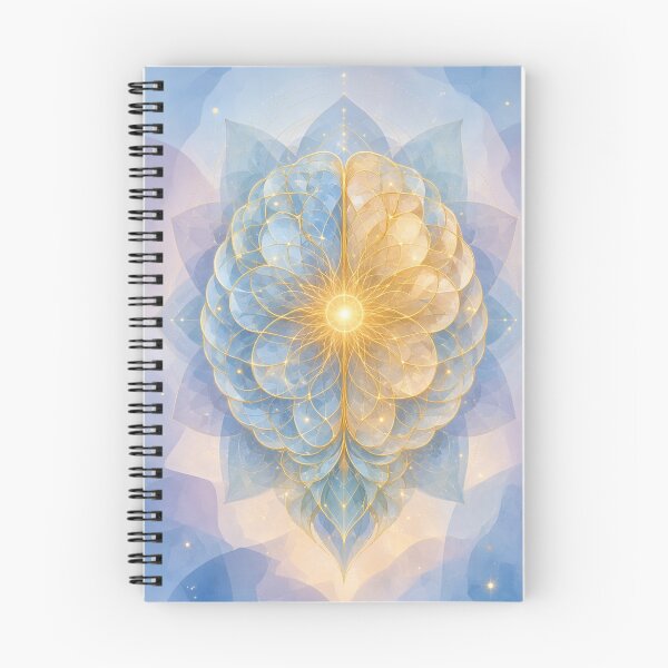 Item preview, Geometric Brain Neural Mandala Glow designed and sold by IntelliMindDesigns.