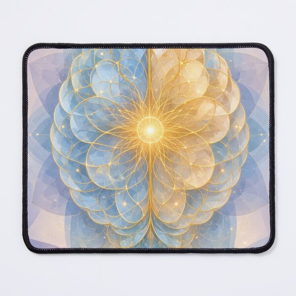 Item preview, Geometric Brain Neural Mandala Glow designed and sold by IntelliMindDesigns.