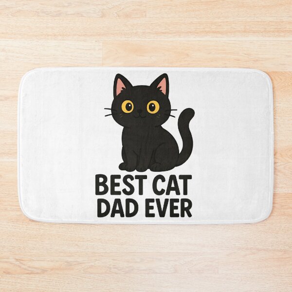 Item preview, Black Cat Dad Gift Cute Animal Lover Apparel designed and sold by Dmo3HarkoArt.