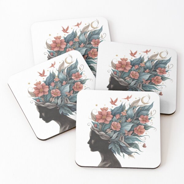 Item preview, The Garden Behind Her Thoughts designed and sold by Sezee.