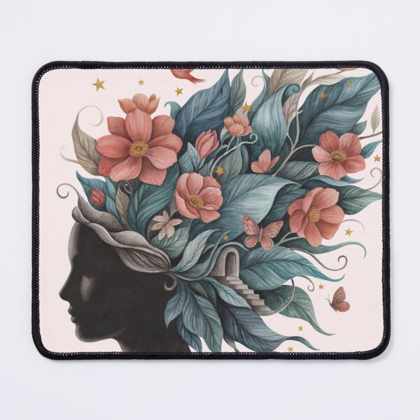 Item preview, The Garden Behind Her Thoughts designed and sold by Sezee.