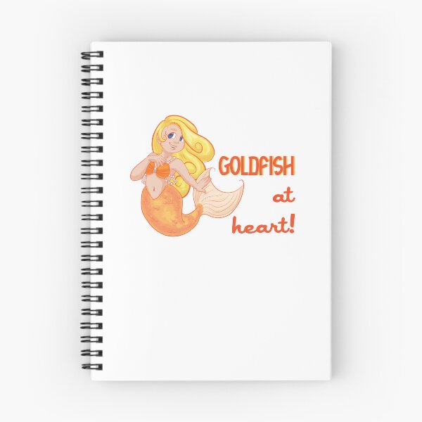 Item preview, Goldfish at Heart! (on White) designed and sold by PawsitiveMum3.