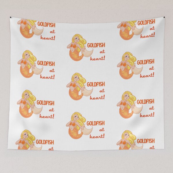 Item preview, Goldfish at Heart! (on White) designed and sold by PawsitiveMum3.
