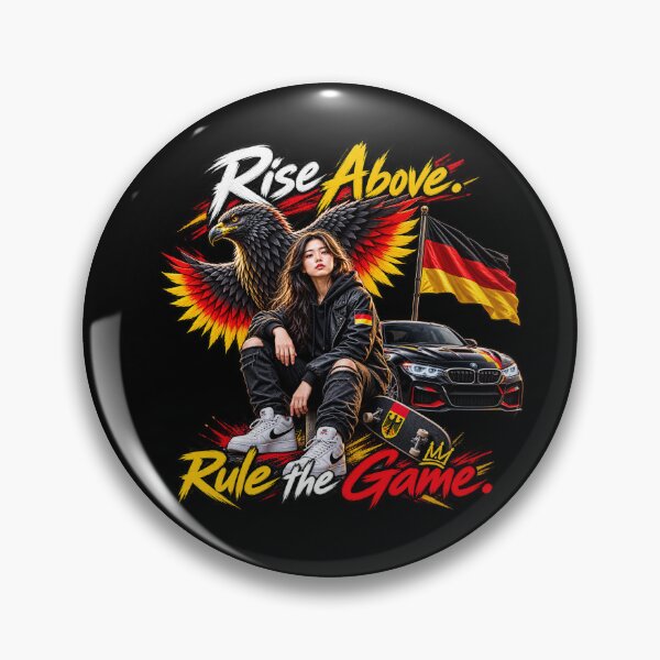 Item preview, Rise Above Rule the Game German Eagle Streetwear designed and sold by ujjawal.